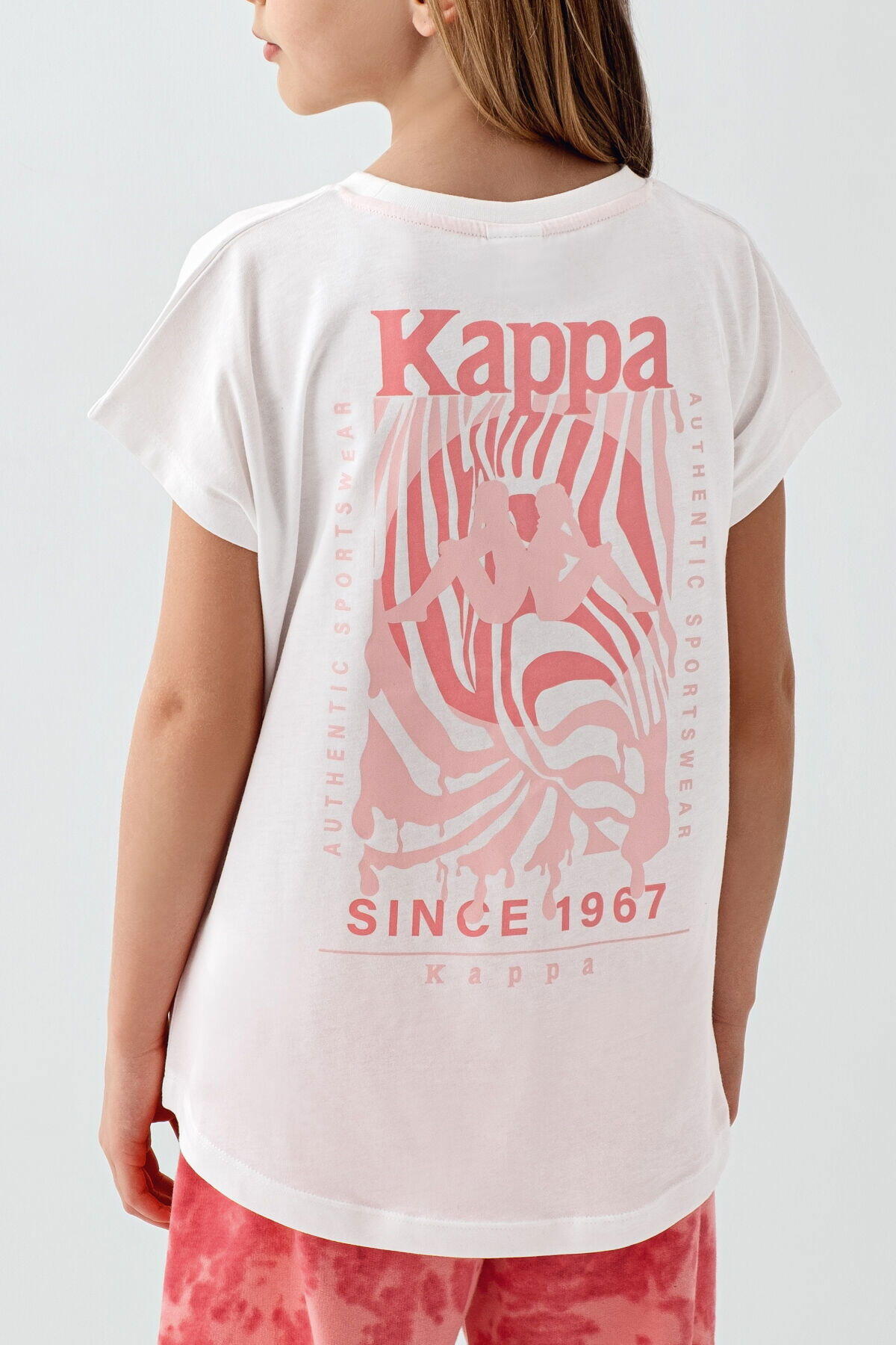 Kappa Tişört Kız Çocuk 38284SW Beyaz
