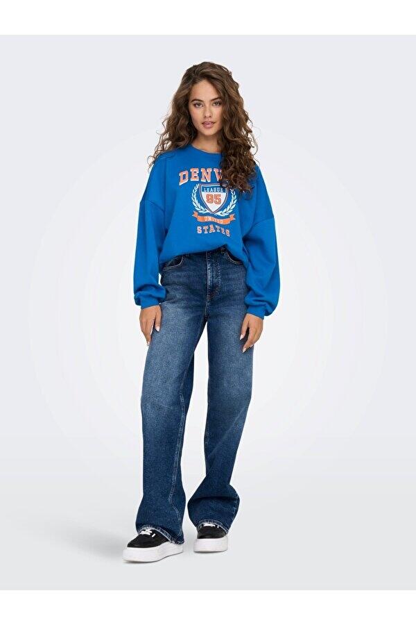 Only Sweatshirt 15280180 Mavi
