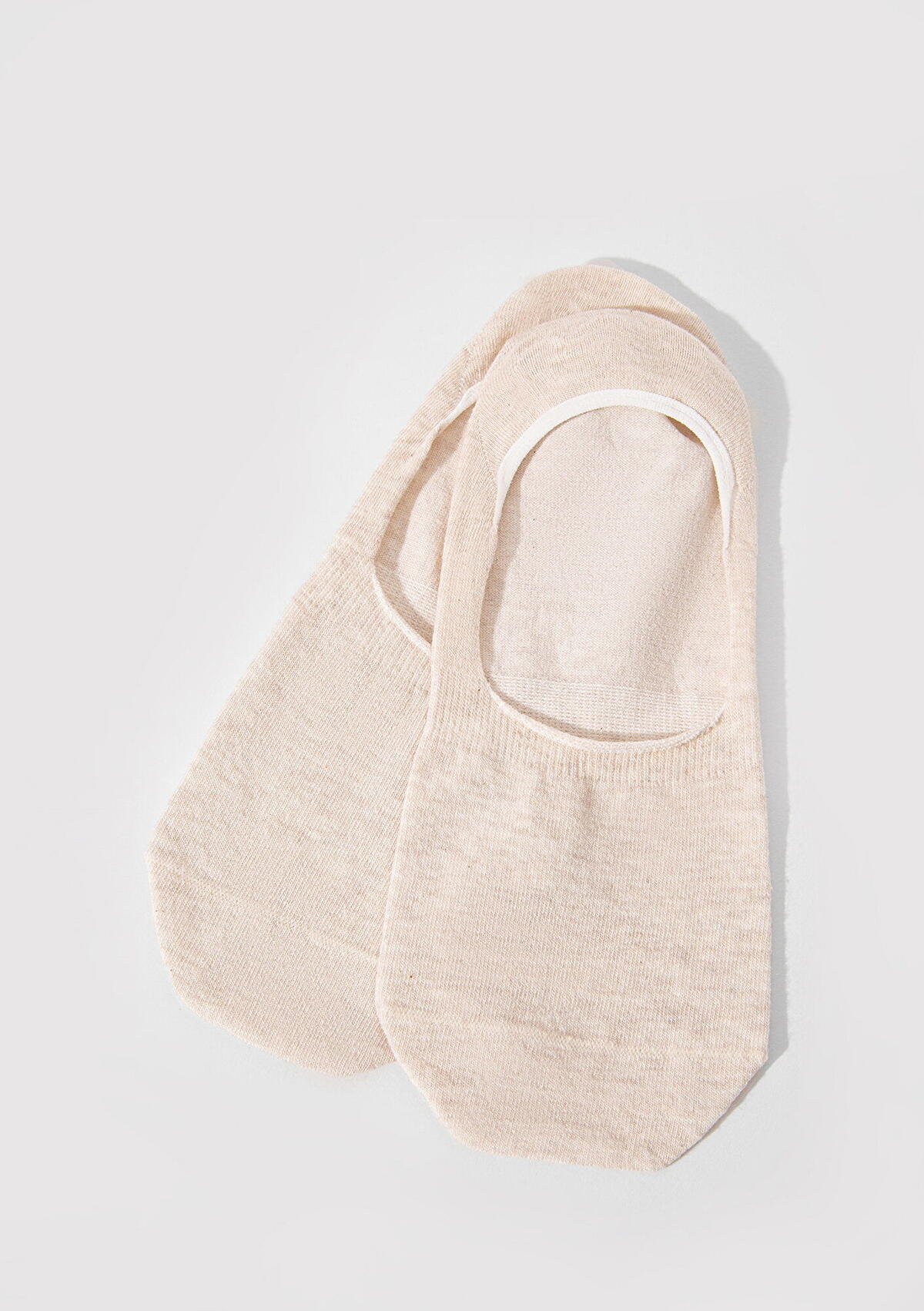 Mavi Çorap 2Li M092594-34523 Ekru