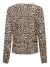 Only Kadın Gömlek 15370345 Leopar Desenli