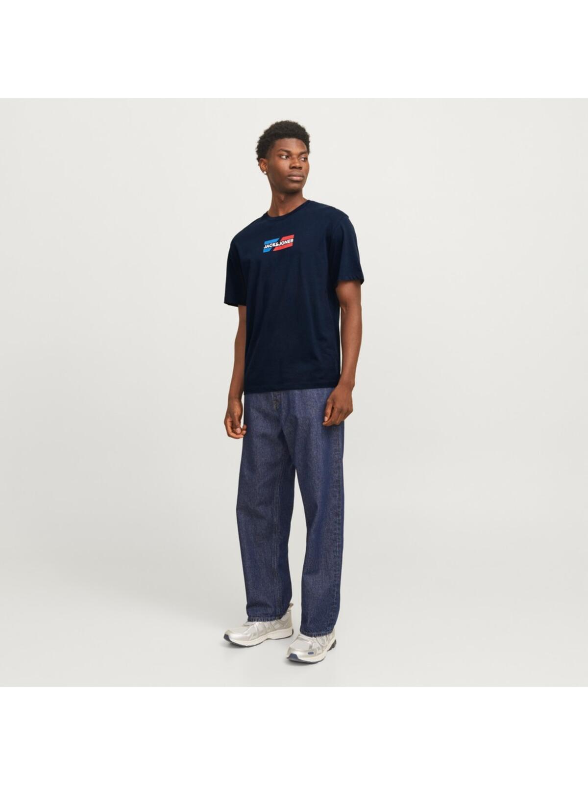Jack&Jones Tişört 12268415 Koyu Mavi
