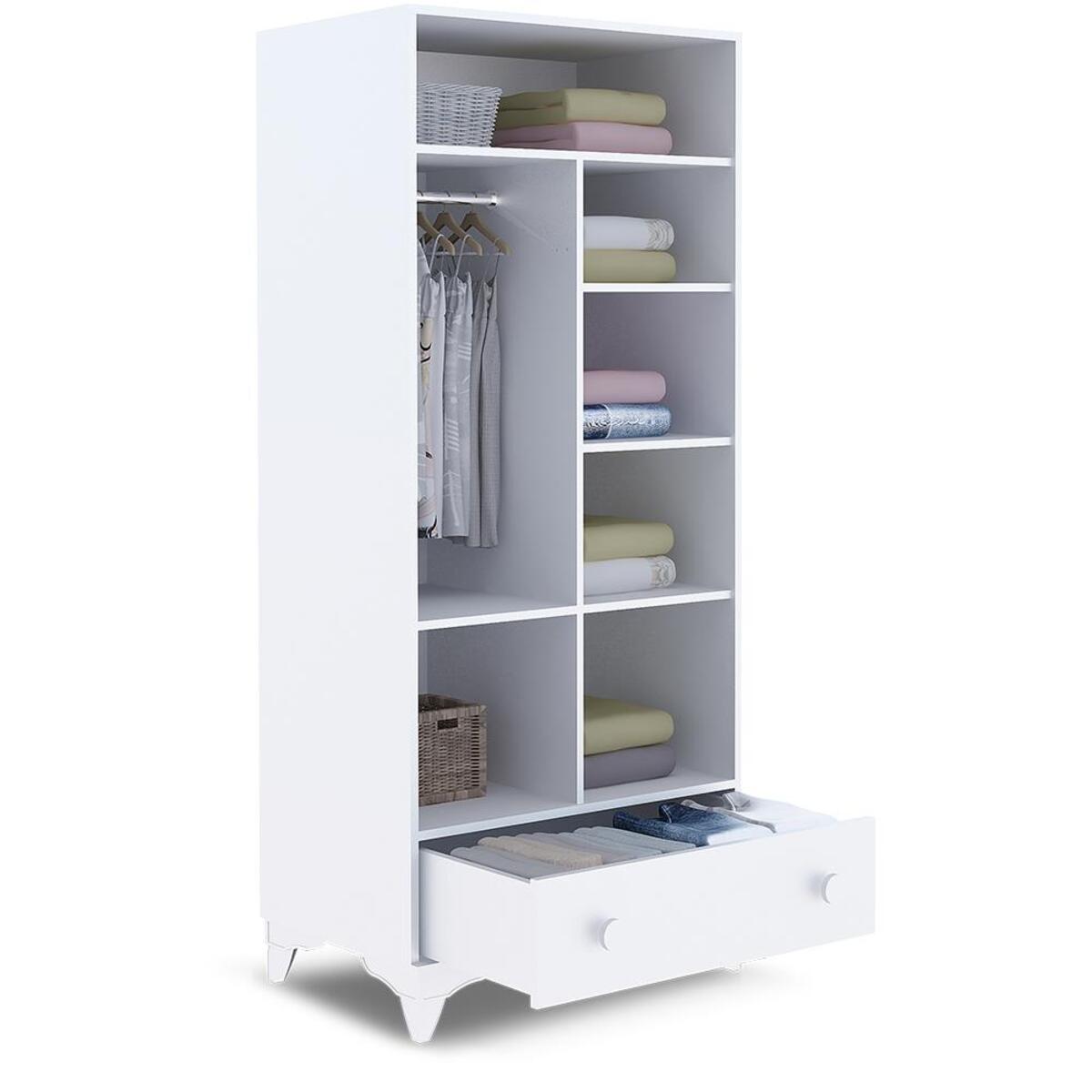 Babyhope Elbise Dolabı 2 Kapılı Nevada 951-58