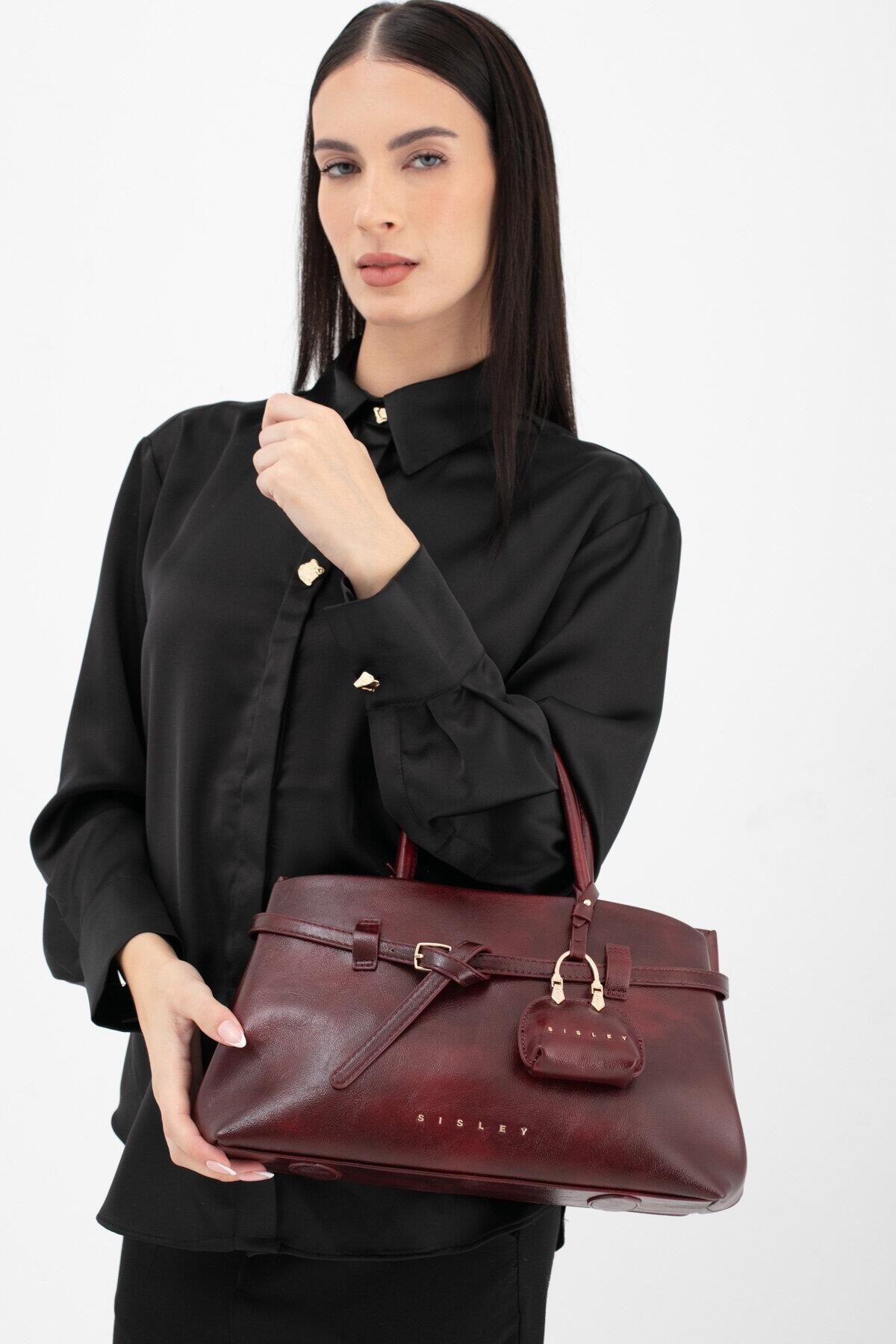 Sisley Kadın Kol Çantası SLY_238 Bordo
