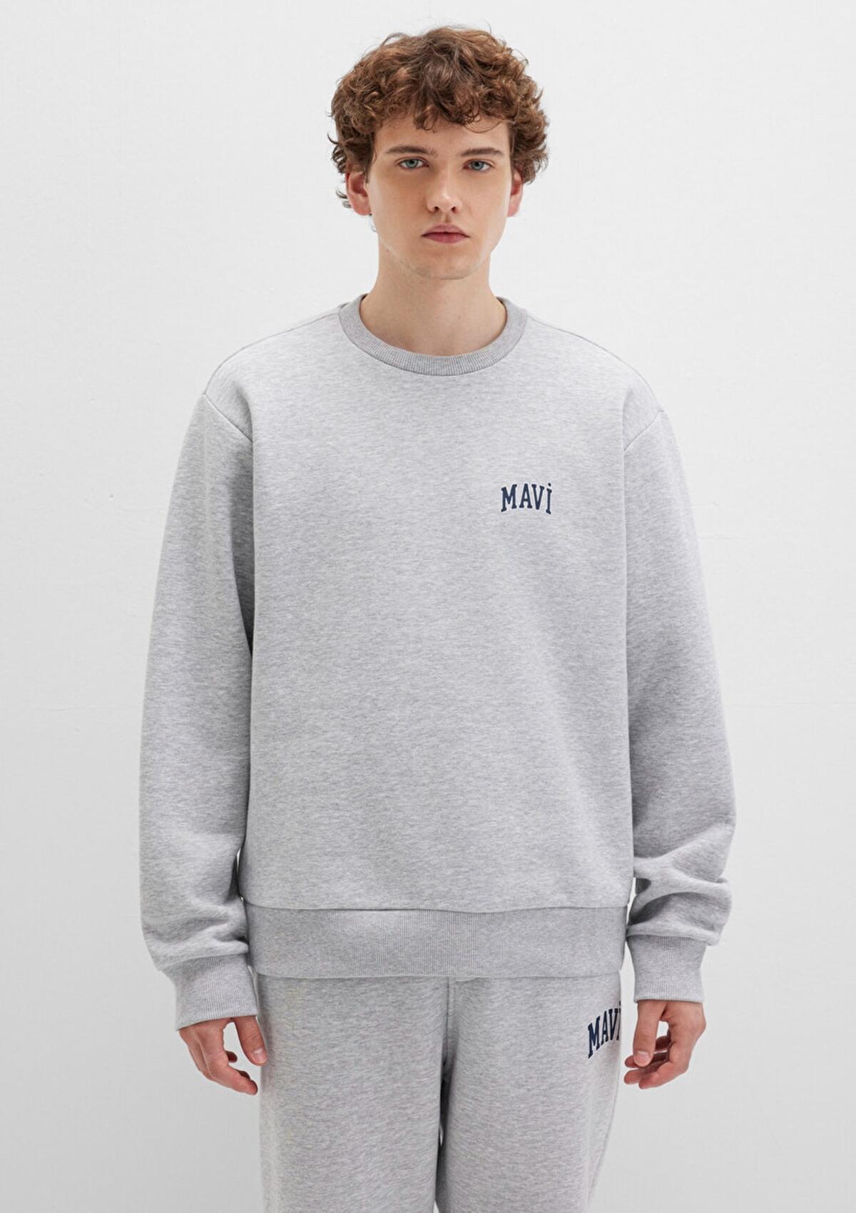 Mavi Sweatshirt M0611716-80018 Gri