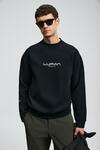 Lufıan Erkek Sweatshirt Dark 112030182 Siyah