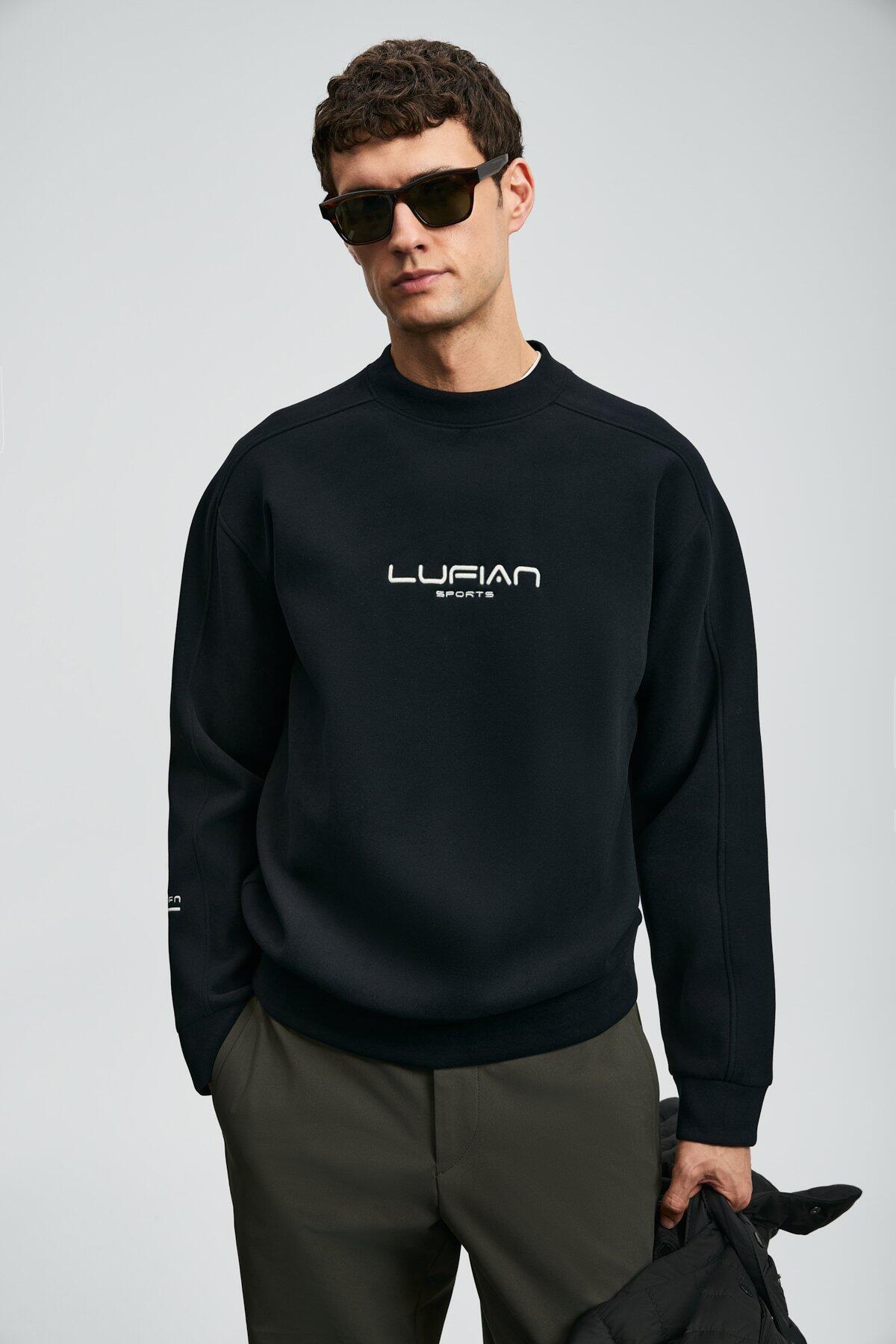 Lufıan Erkek Sweatshirt Dark 112030182 Siyah