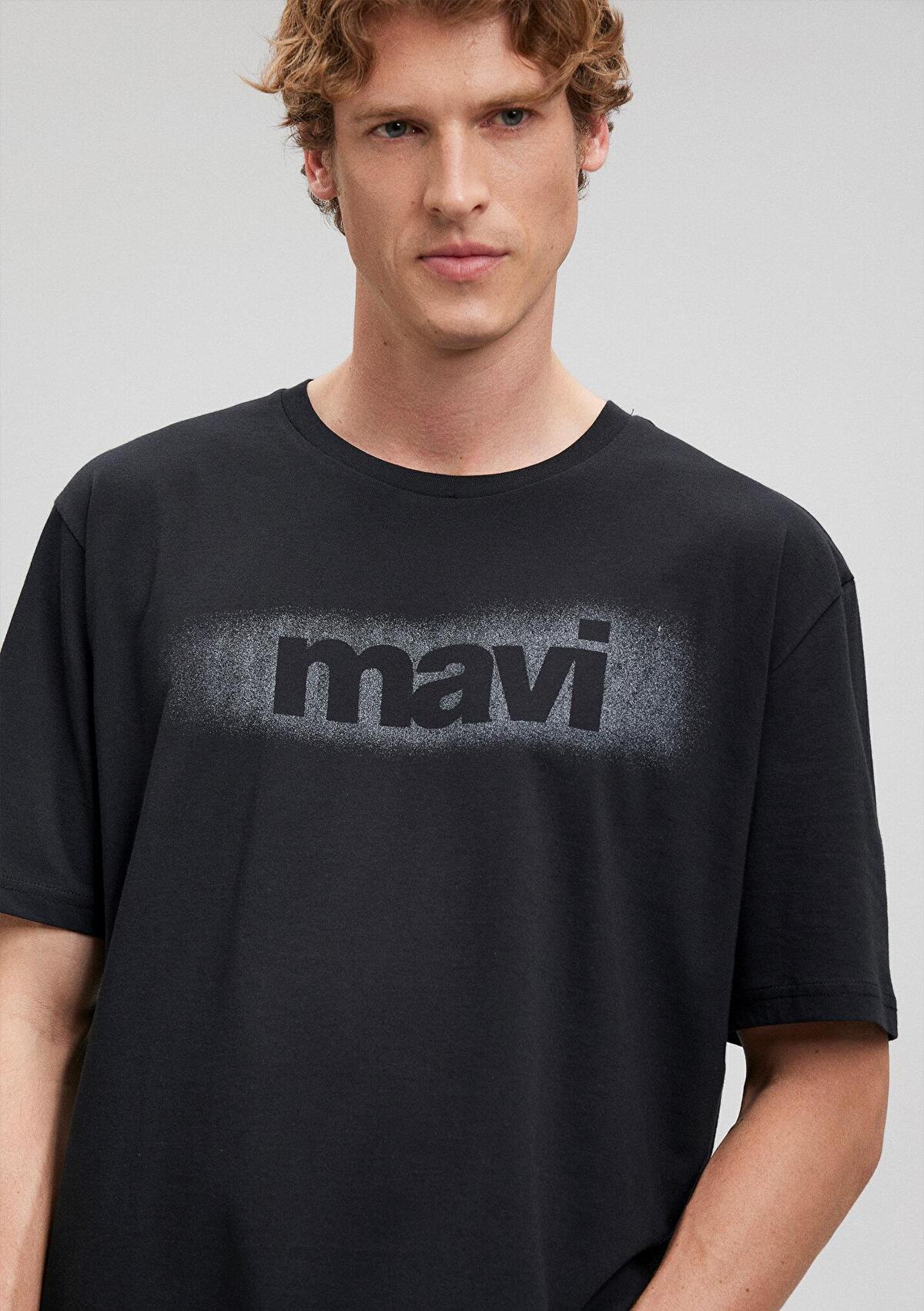 Mavi Tişört M0612002-900 Siyah M