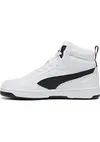 Puma Rebound V6 Mid Jr 39383102 Beyaz