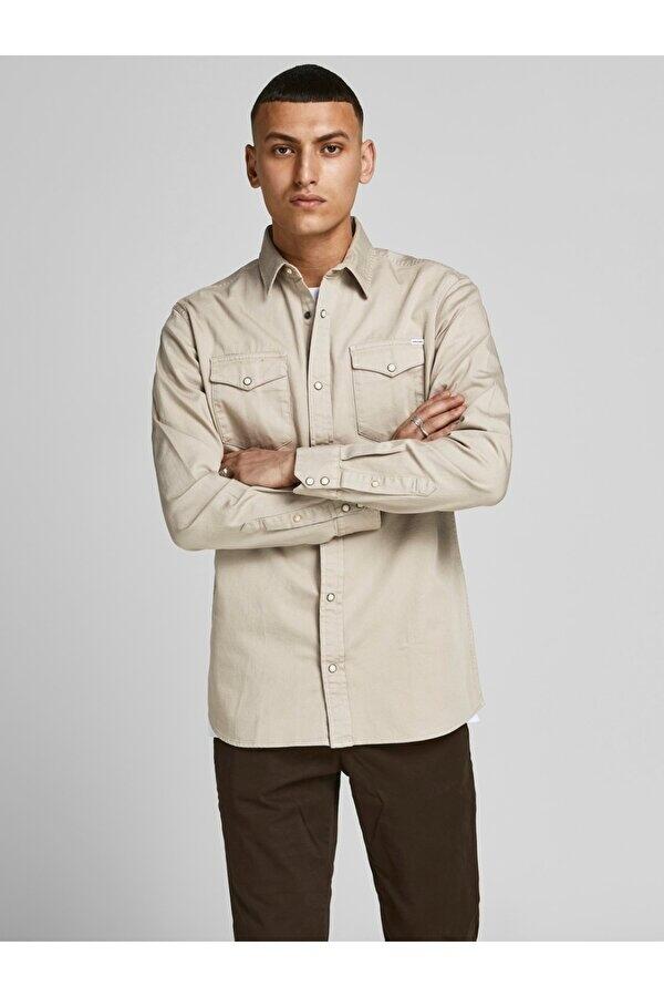 Jack&Jones Gömlek 12138115 Bej