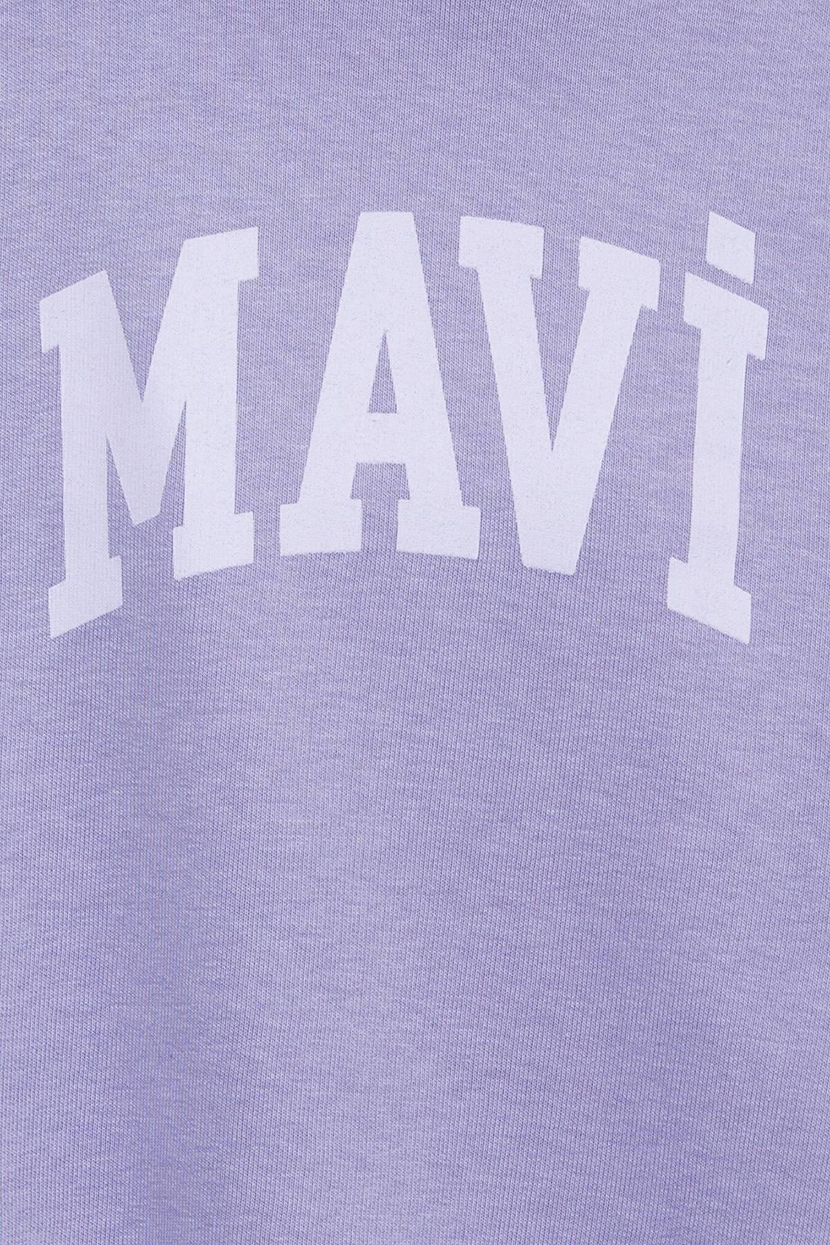 Mavi Kız Çocuk Sweatshirt M7S10147-70557 Mor