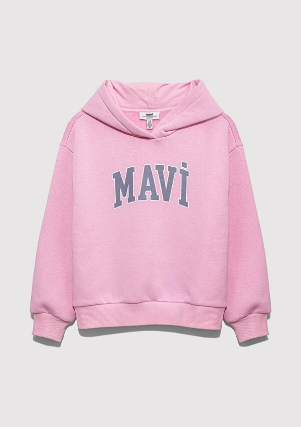 Mavi Sweatshirt Kız Çocuk M7610035-70973 Pembe