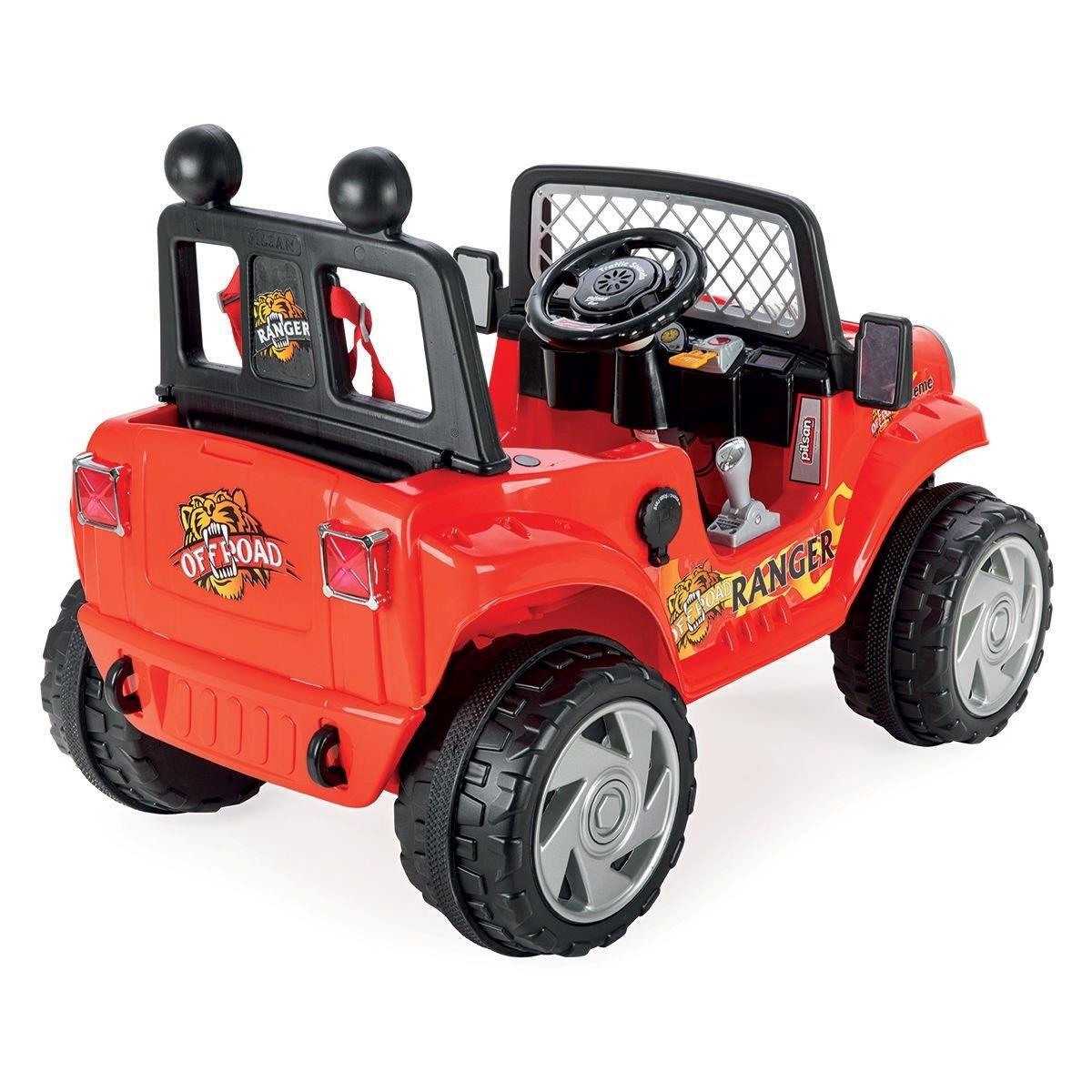 Pilsan Akülü Araba Kumandalı Ranger 12V 05-107 Kırmızı