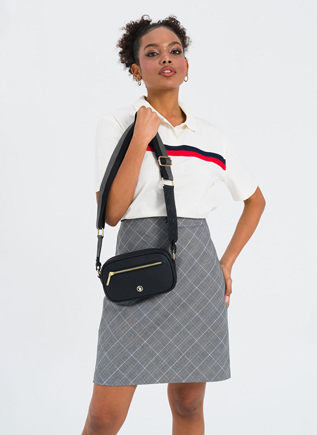 U.S. Polo Assn. Postacı Çanta US25137 Siyah