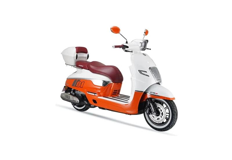 Arora Motosiklet Malibu Turuncu (Dy)