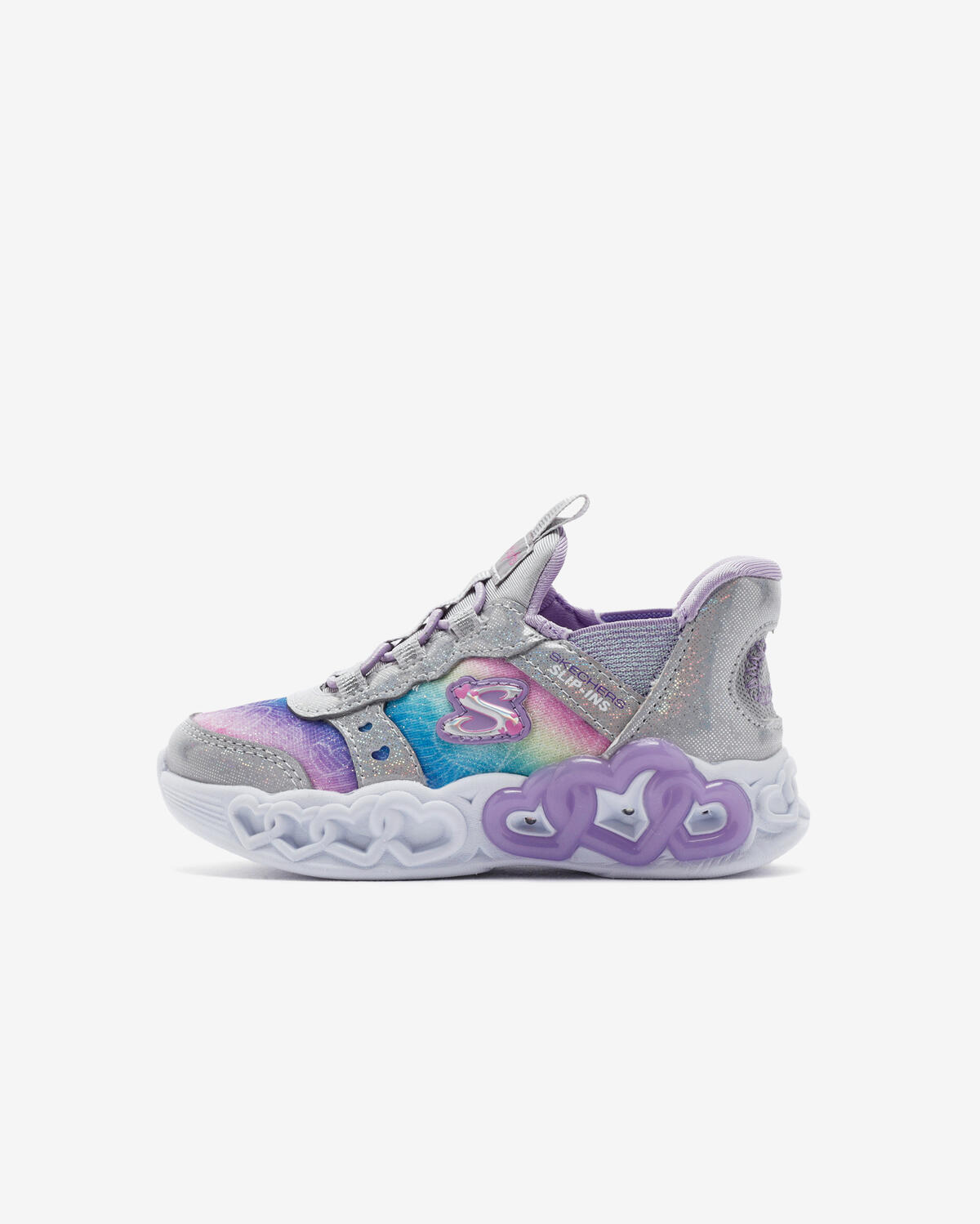 Skechers İnfinite Heart Lights Smlt 303755 Gümüş