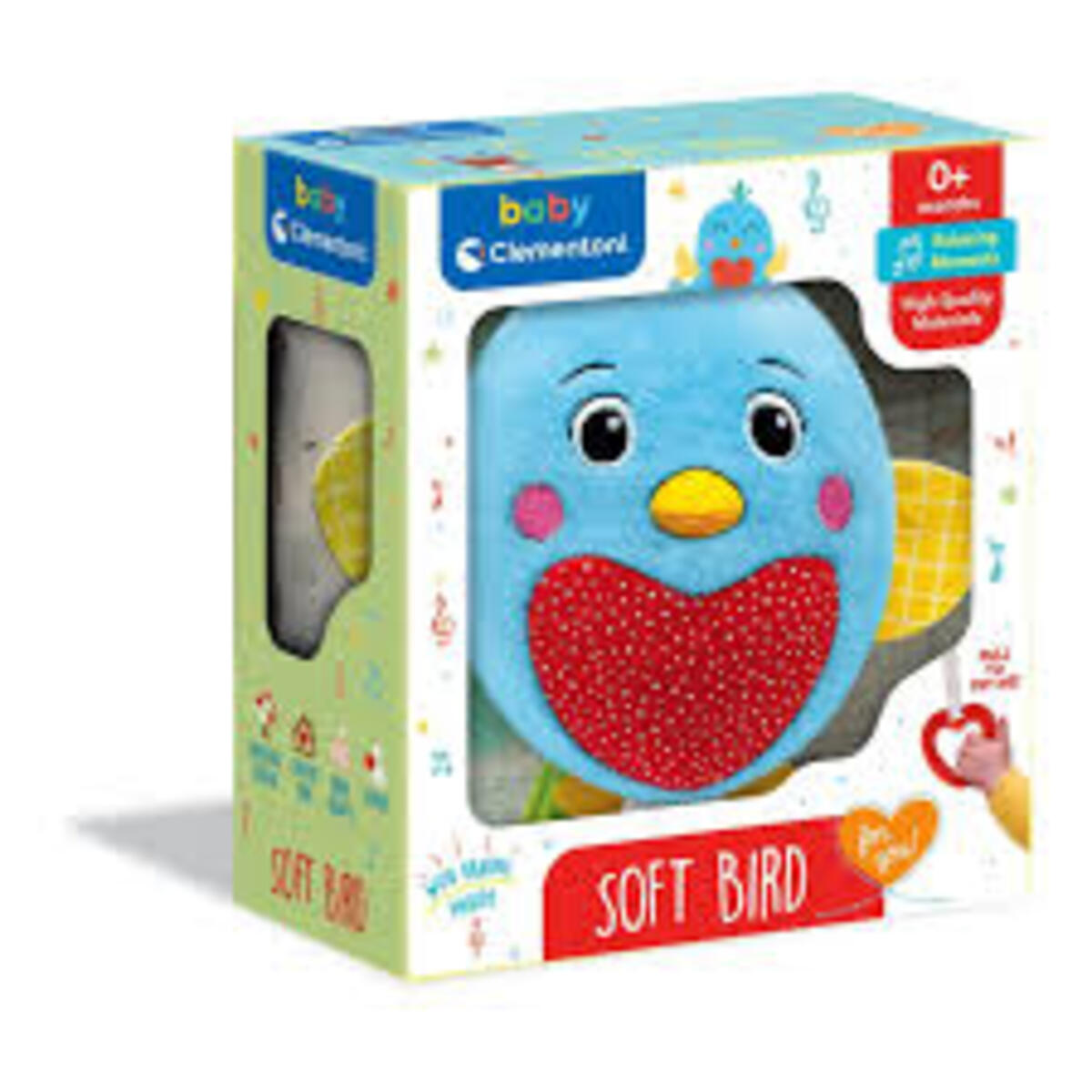 Clementoni Baby Peluş Müzikli Kuş CLE-17794