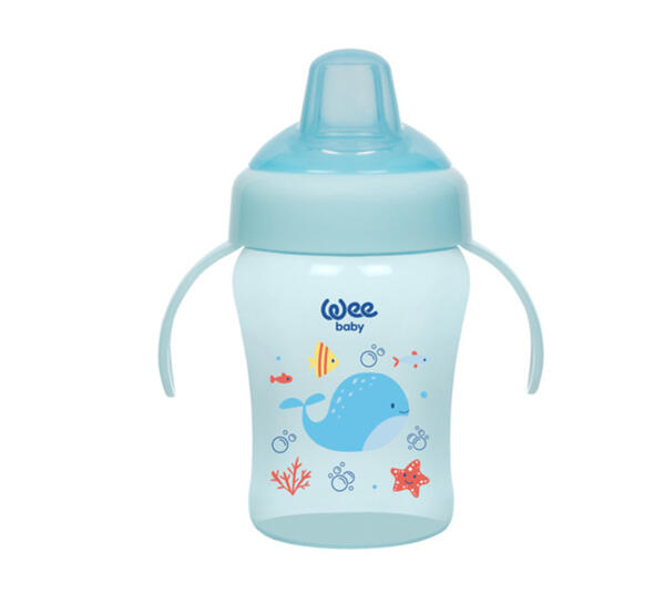 Wee Baby Kulplu Bardak Akıtmaz 240ML(Antikolik) RB775