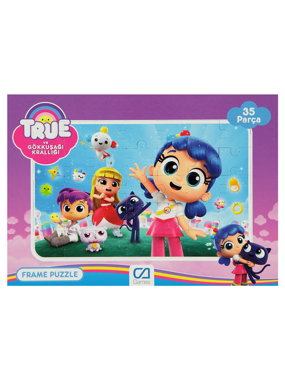 Ca Games Frame Puzzle 35 Parça True CAFRM5196-5197