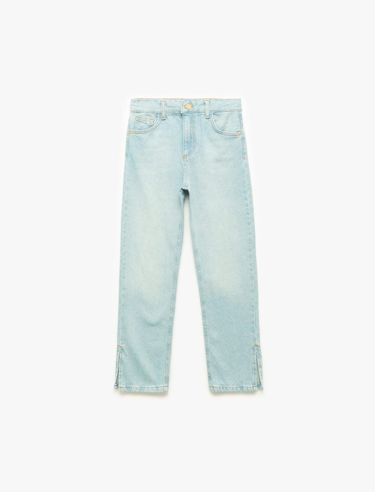 Koton Pantolon Kız Çocuk 6WKG40023AD Light İndigo
