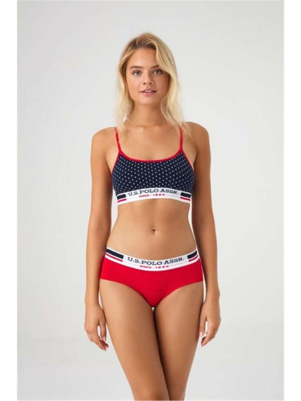 U.S Polo Assn. Büstiyer Şort Takım 66252 Lacivert