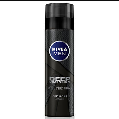 Nivea Men Traş Köpüğü Deep Dimension 200Ml (Dy)