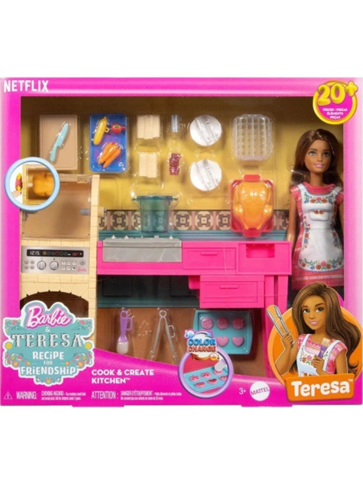 Barbie And Teresa Recipe For Friendship Teresa Ve Mutfağı Oyun Seti MTL-JCT06
