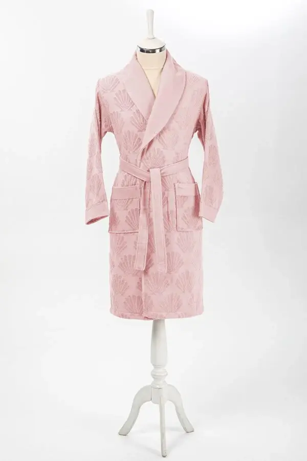 Özdilek Bornoz Şalyaka Shell Line L-XL Pembe