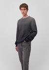 Mavi Kazak M070779-34686 Gri Melanj
