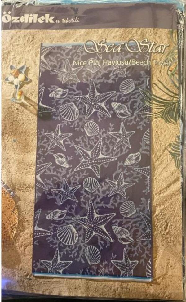 Özdilek Havlu Plaj 70*150 Nice Sea Star