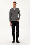 U.S Polo Assn. Hırka 2227188 G081SZ0TH Gri Melanj