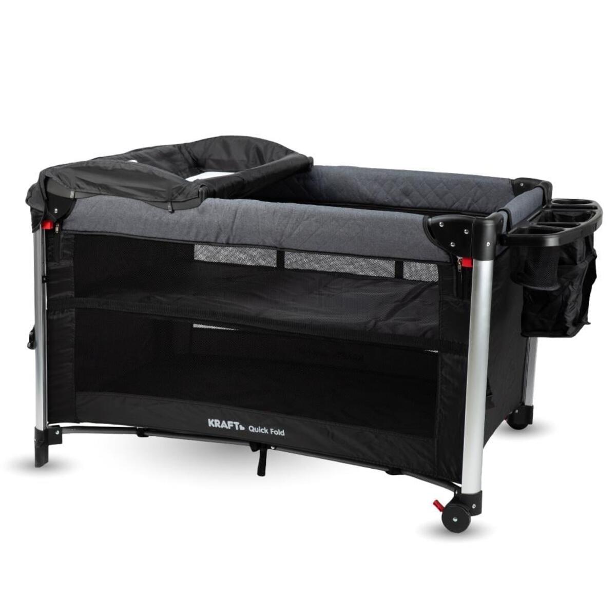 Kraft Oyun Parkı Quick Fold 70*110Cm Koyu Gri Siyah