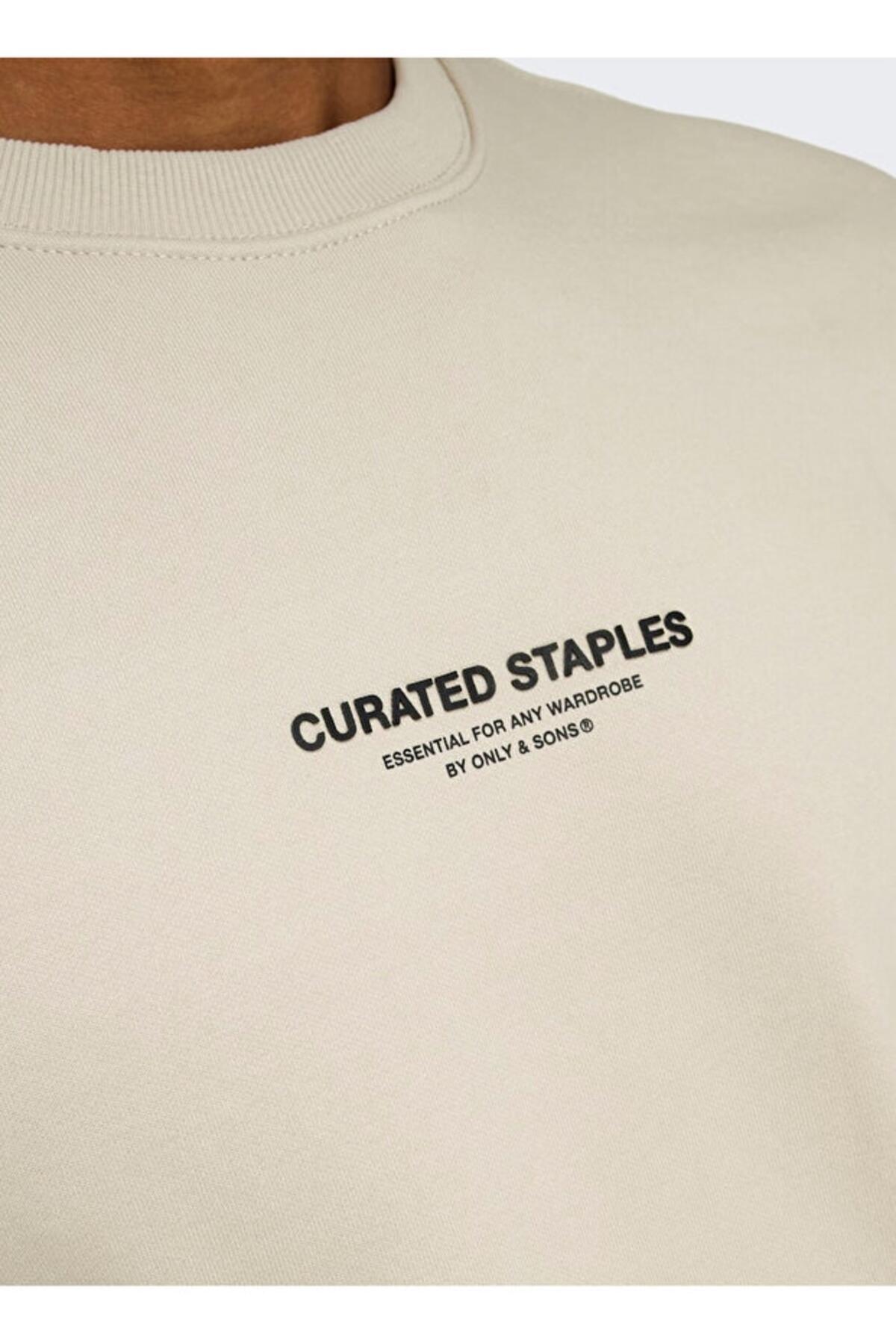 Only&Sons Sweatshirt 22030923 Ekru