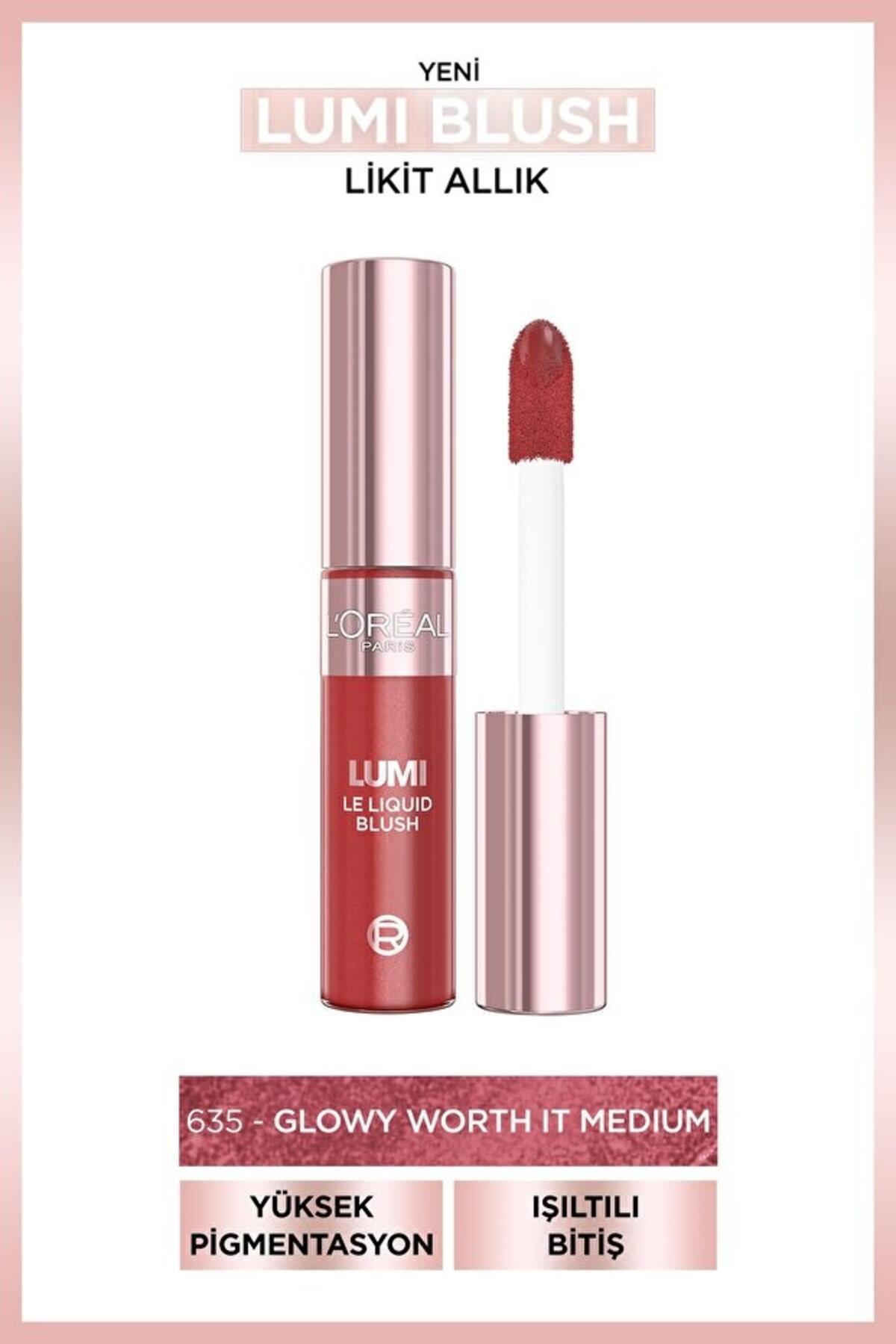 Loreal Paris Likit Allık Lumi Worhtit Med No:635