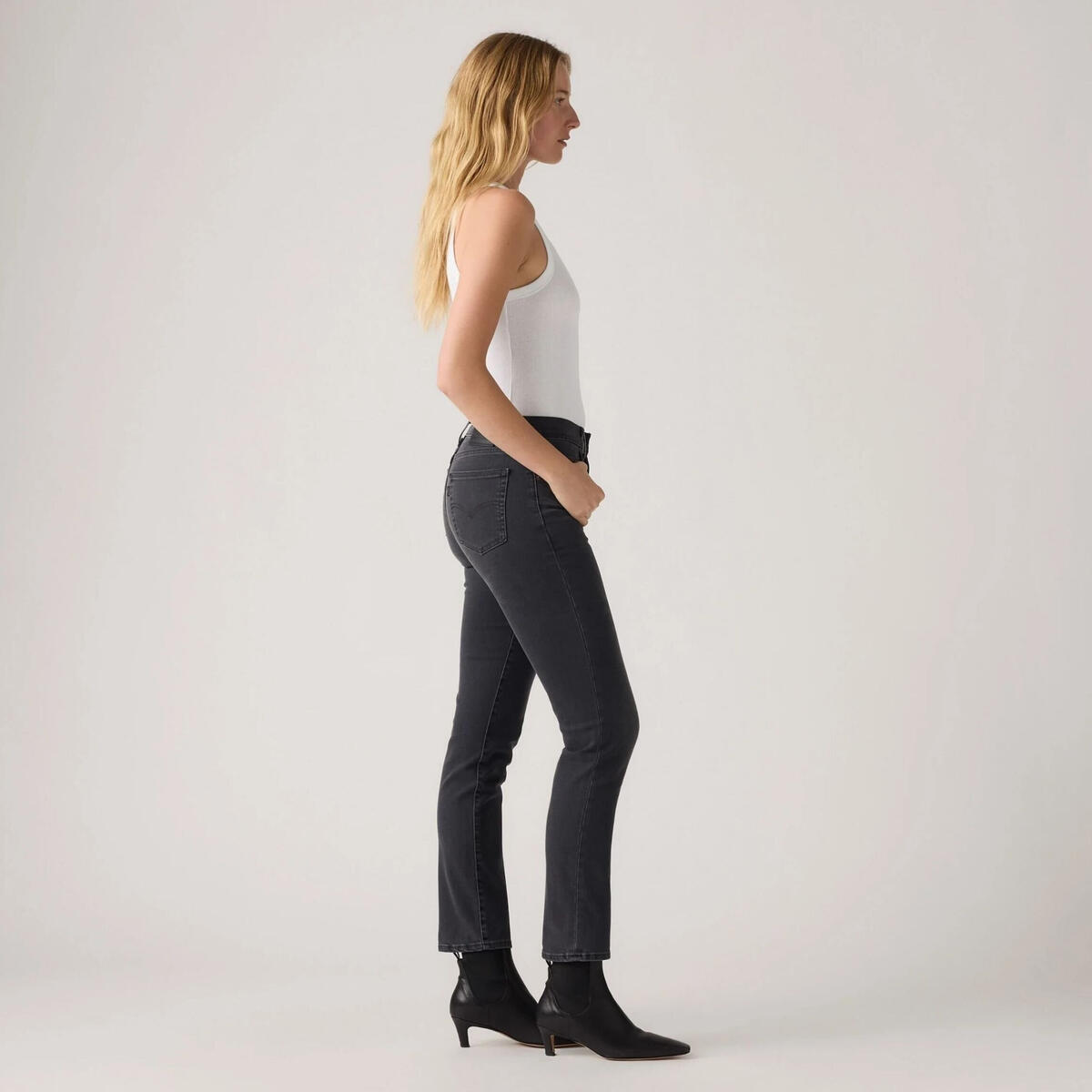 Levis Pantolon 724 Hıgh Rise Straight 18883-0391 Siyah