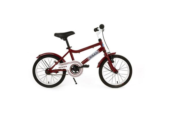 Bisan Bisiklet Tommy (16") Bordo-Bordo
