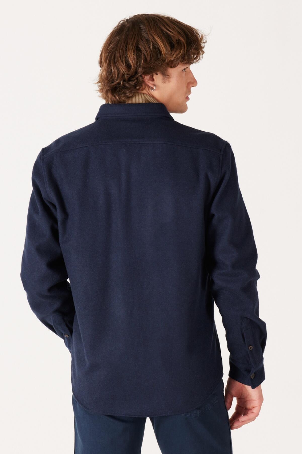 Wrangler Gömlek Uzun Kol W232137410 Lacivert