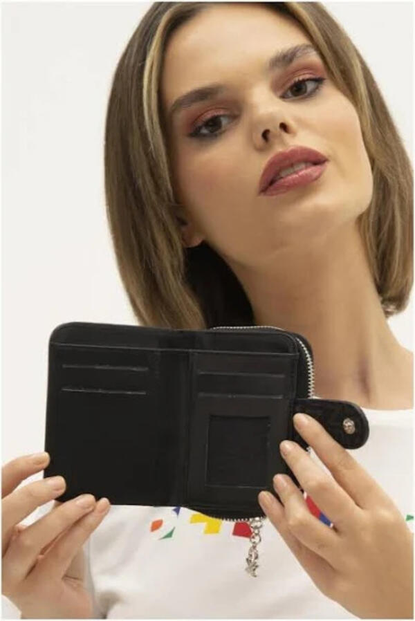 United Colors Of Benetton Kadın Cüzdan BNT_1304 Siyah