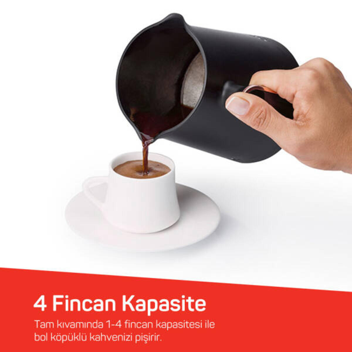 Arzum Kahve Makinesi Okka Minio Türk Ok0049-01 Siyah