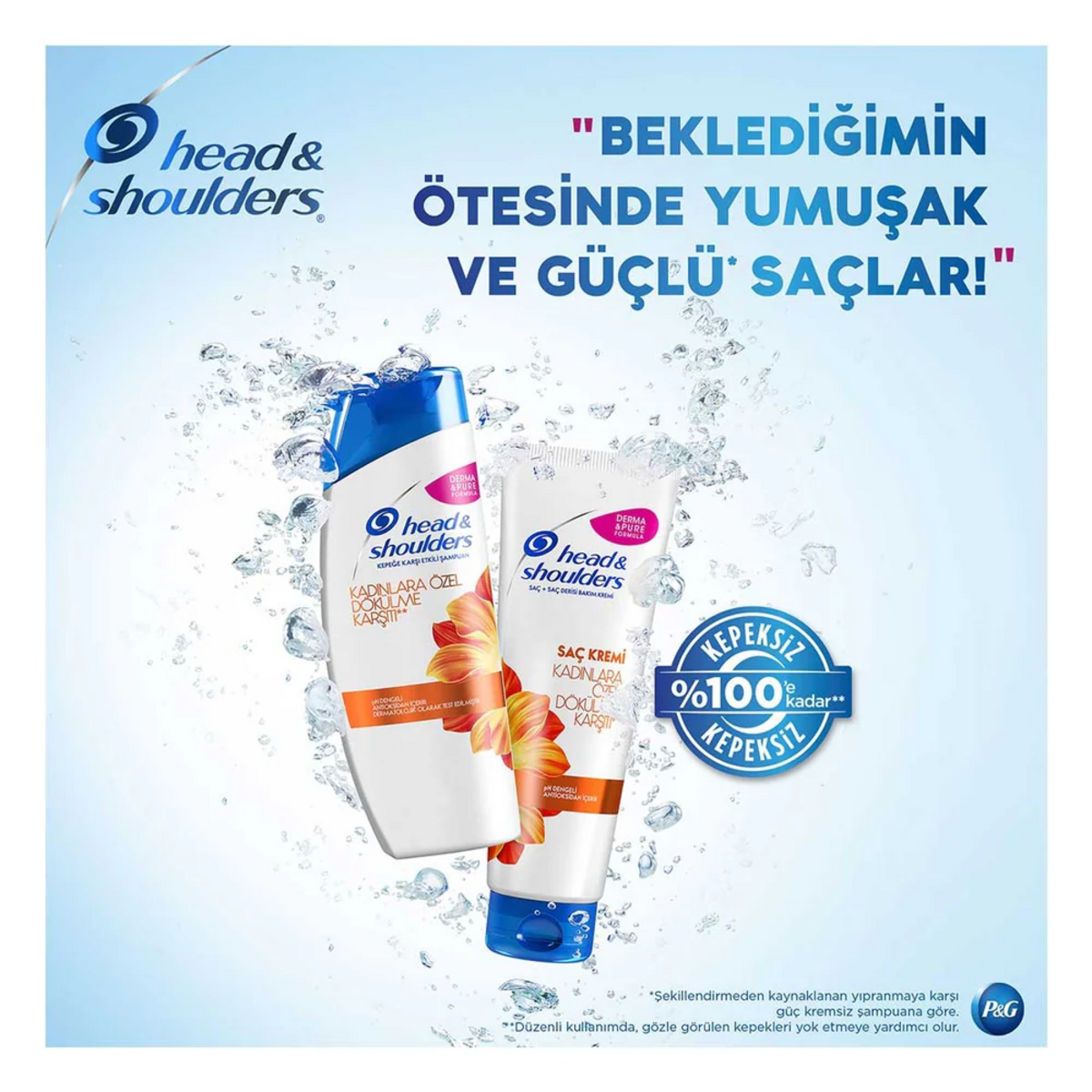 Head&Shoulders Kadın Şampuan Dökülme Karşıtı 330Ml