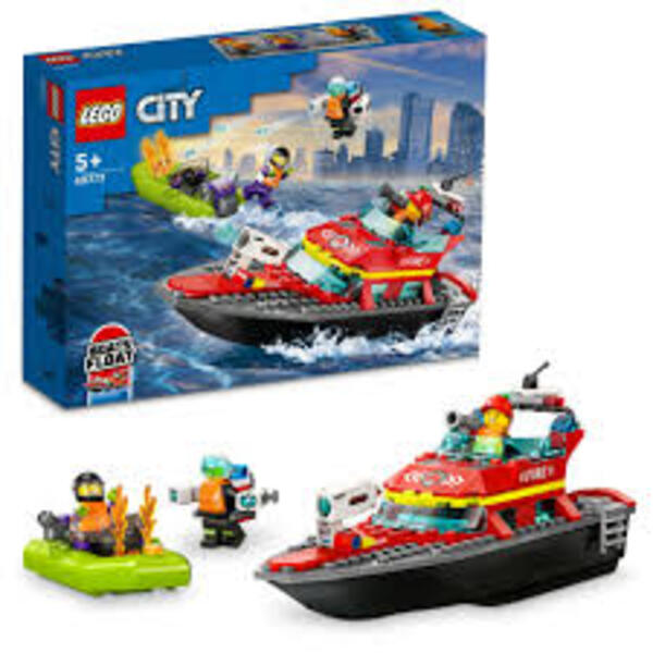 Adore Lego City İtfaiye Kurtarma Teknesi ADR-LSC60373