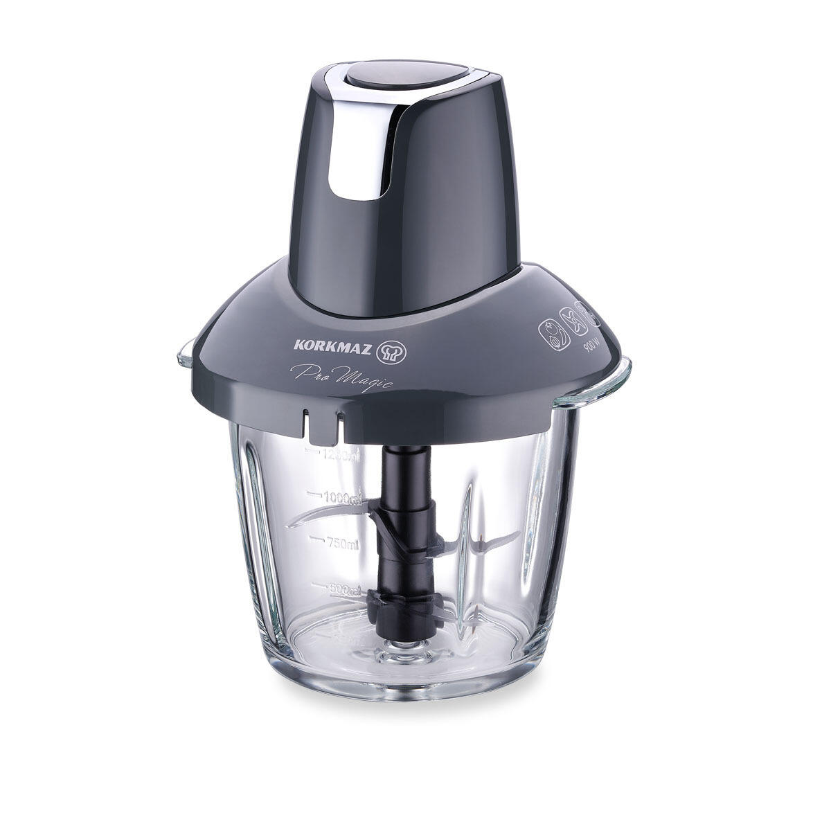 Korkmaz Doğrayıcı Cam Pro Magic A460-10 Cosmica/Krom