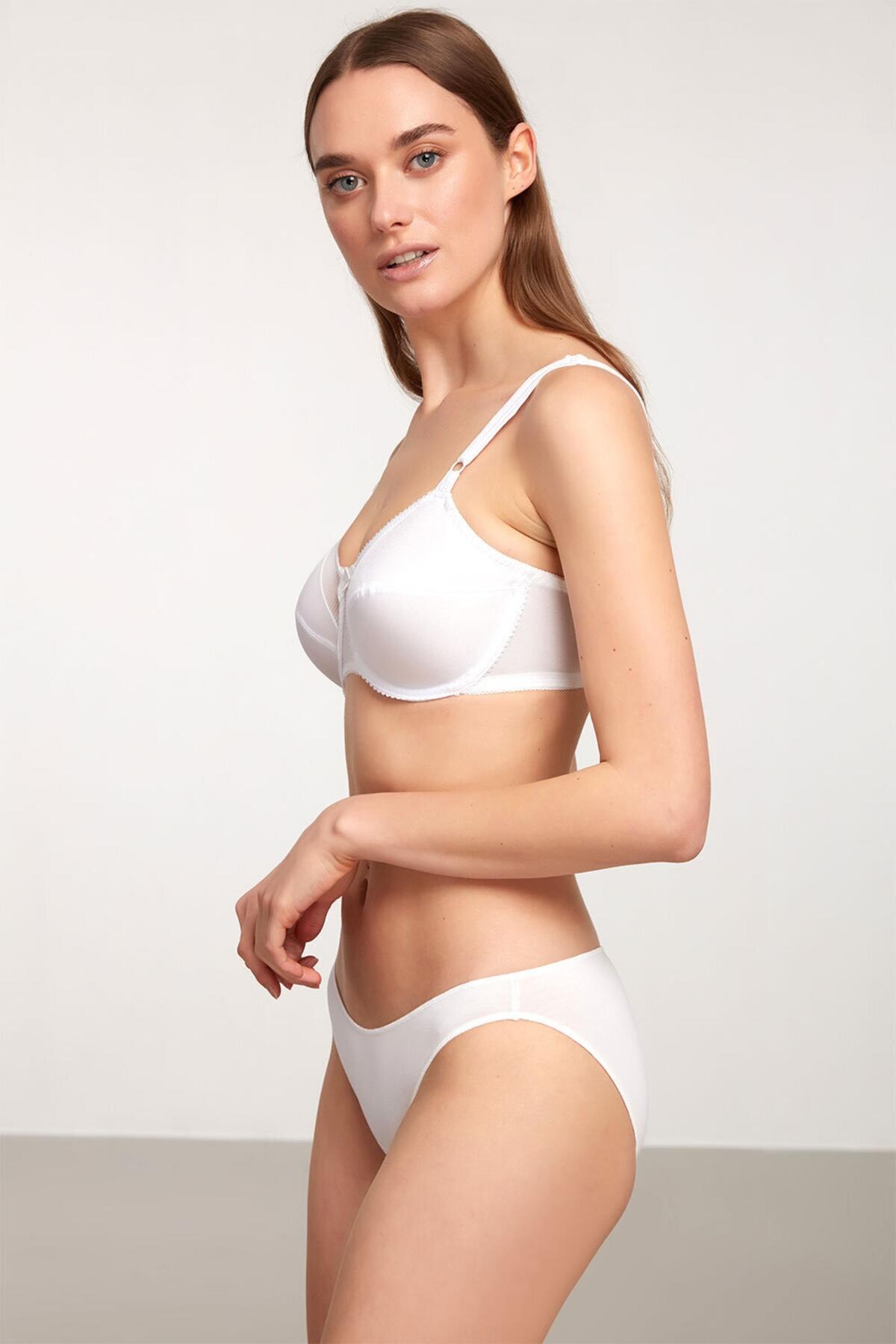 Kom Sütyen Nelly 1C13CSUK941.002 Beyaz