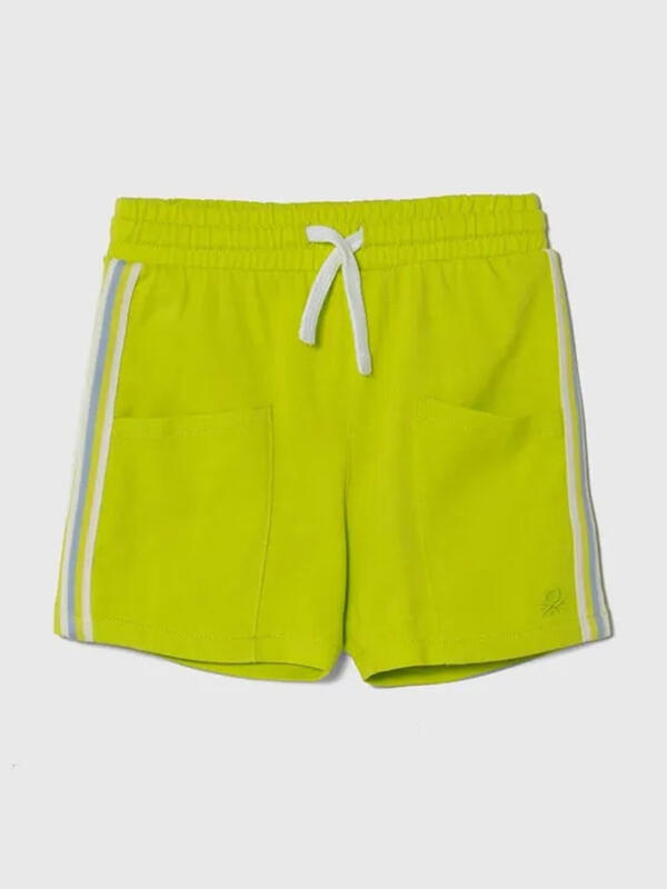 Benetton Şort Erkek Bebek 3MI5G901G Açık Yeşil