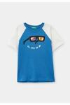 Benetton Tişört Erkek Bebek 3096G10DL Mavi