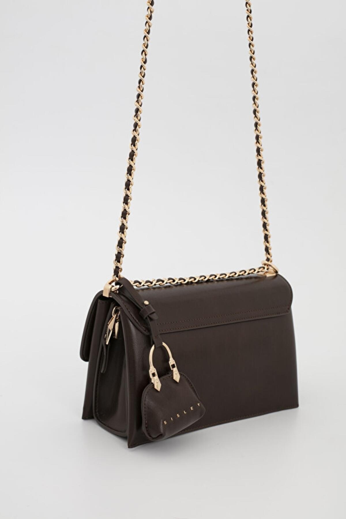 Sisley Kadın Kol Çantası SLY_271 Kahve