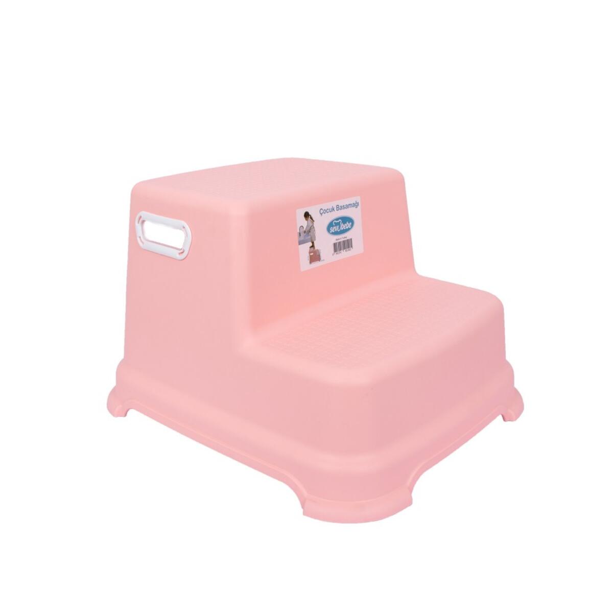 Sevi Çocuk Basamağı Çift Katlı 140-16 Somon Sevi Çocuk Basamağı Çift Katlı 140-16 Somon