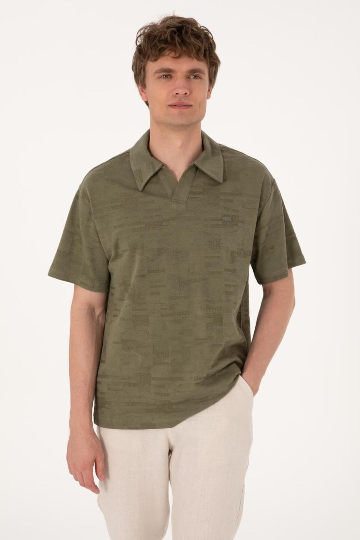 U.S Polo Assn. Tişört 2135698 G081SZ011 Haki
