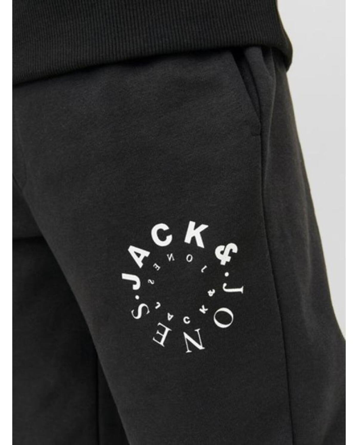 Jack&Jones Junior Eşofman Erkek Çocuk 12243445 Siyah