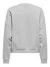 Only Sweatshirt 15254183 Açık Gri Melanj