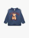 Koton Sweatshirt Kız Bebek 6WMG10055AK Lacivert